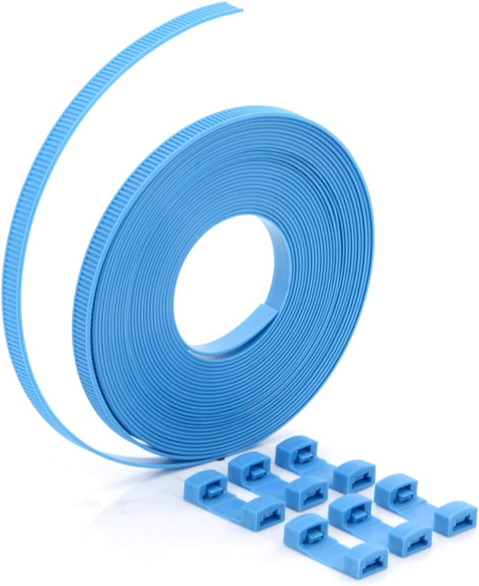 Nylon Cable Ties, 8 Meters Cable Roll With Connectors, 1 Pcs/Pack X63175