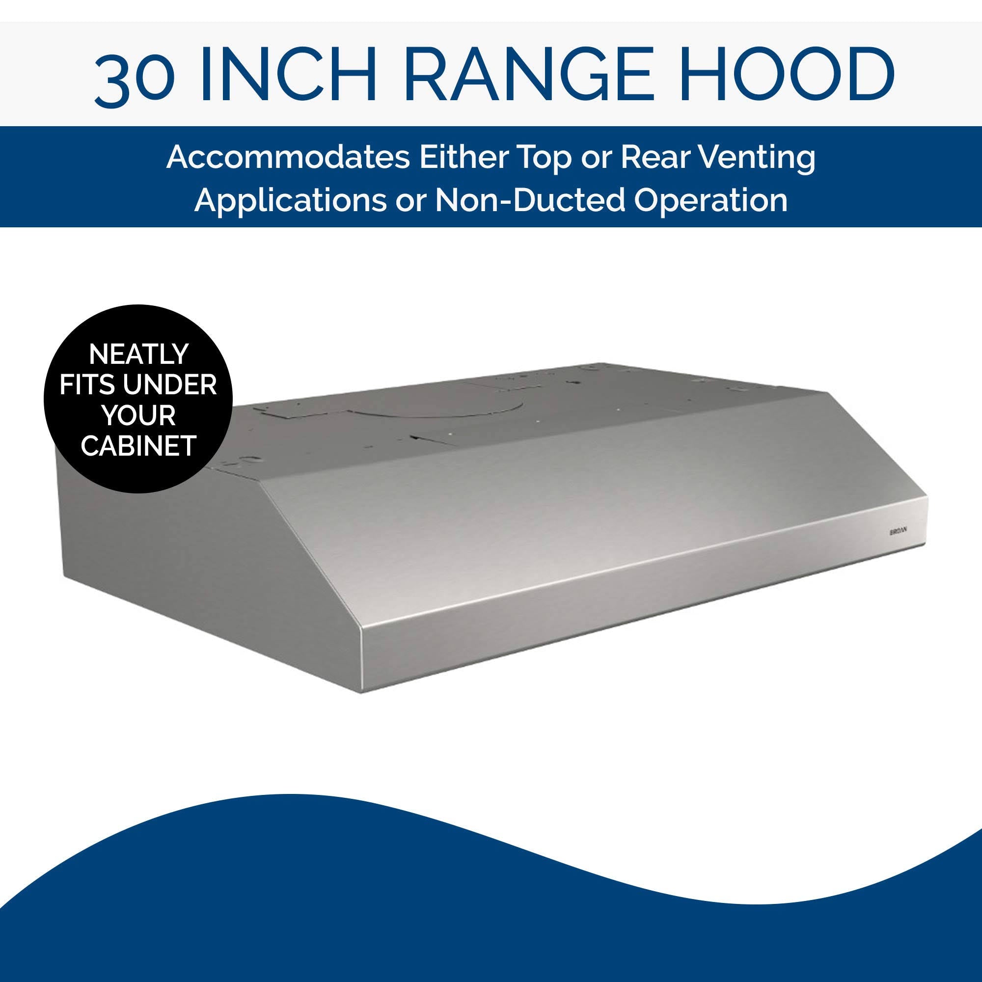 30x22 Stainless Steel Range Hood O11630