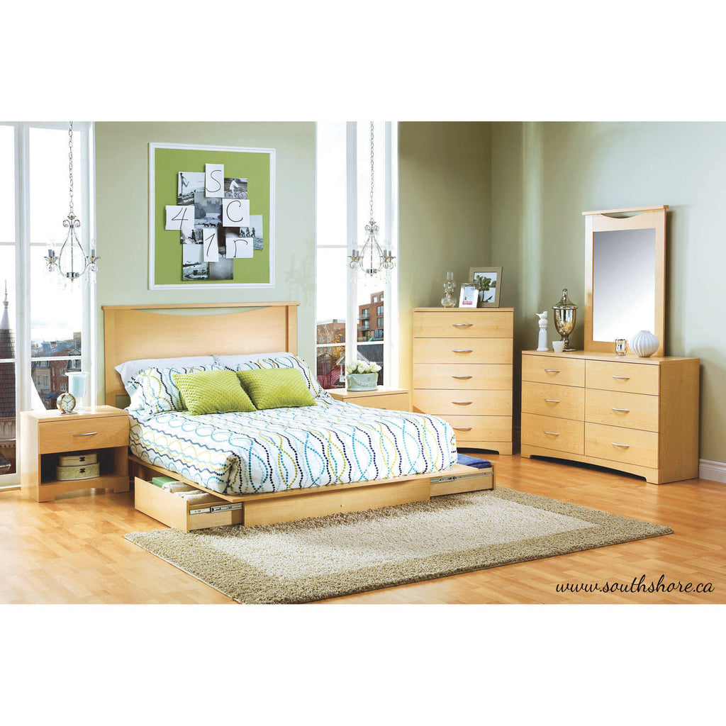 Full/Queen Headboard - Natural Maple B990
