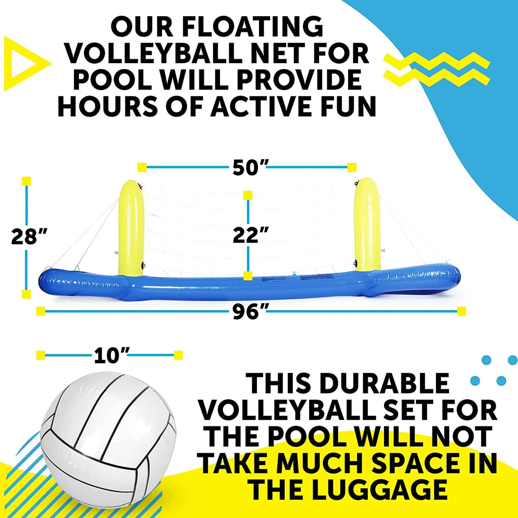 Inflatable Pool Volleyball Game Set T8289