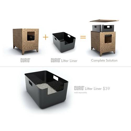 Maple Cat Litter Box U2476
