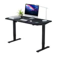 Black Electric Height Adjustable Standing Desk Y7389