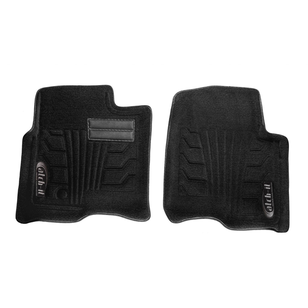 Black Front Carpet Floor Mat L237