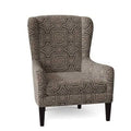 Coral Pink Wingback Chair Q6746