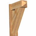 8x22W x 22x22D x 30x22H Traditional Rough Sawn Western Red Cedar Outlooker U3793