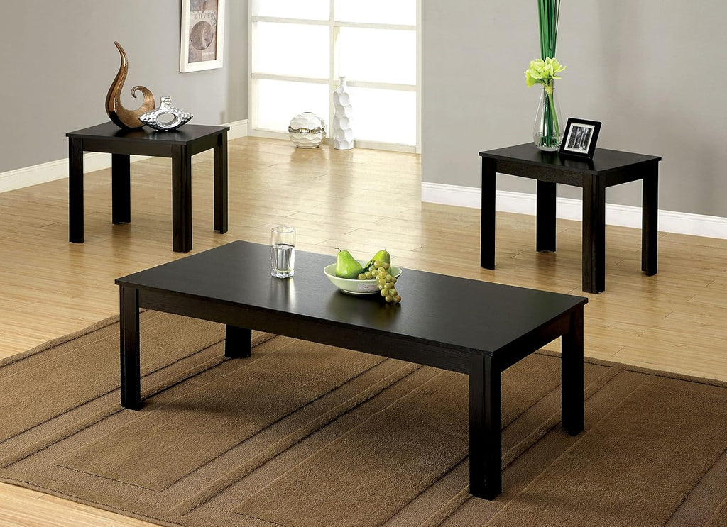 Black 3-Piece Accent Table Set X4161