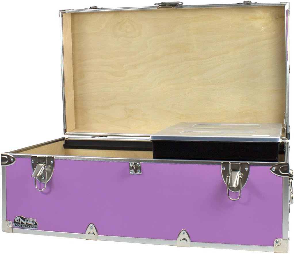 Mint Footlocker Storage Chest with Organizer Tray U999