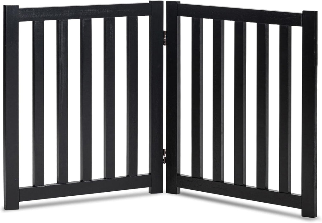 Oak Wood Foldable Pet Gate D417