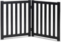 Oak Wood Foldable Pet Gate D417