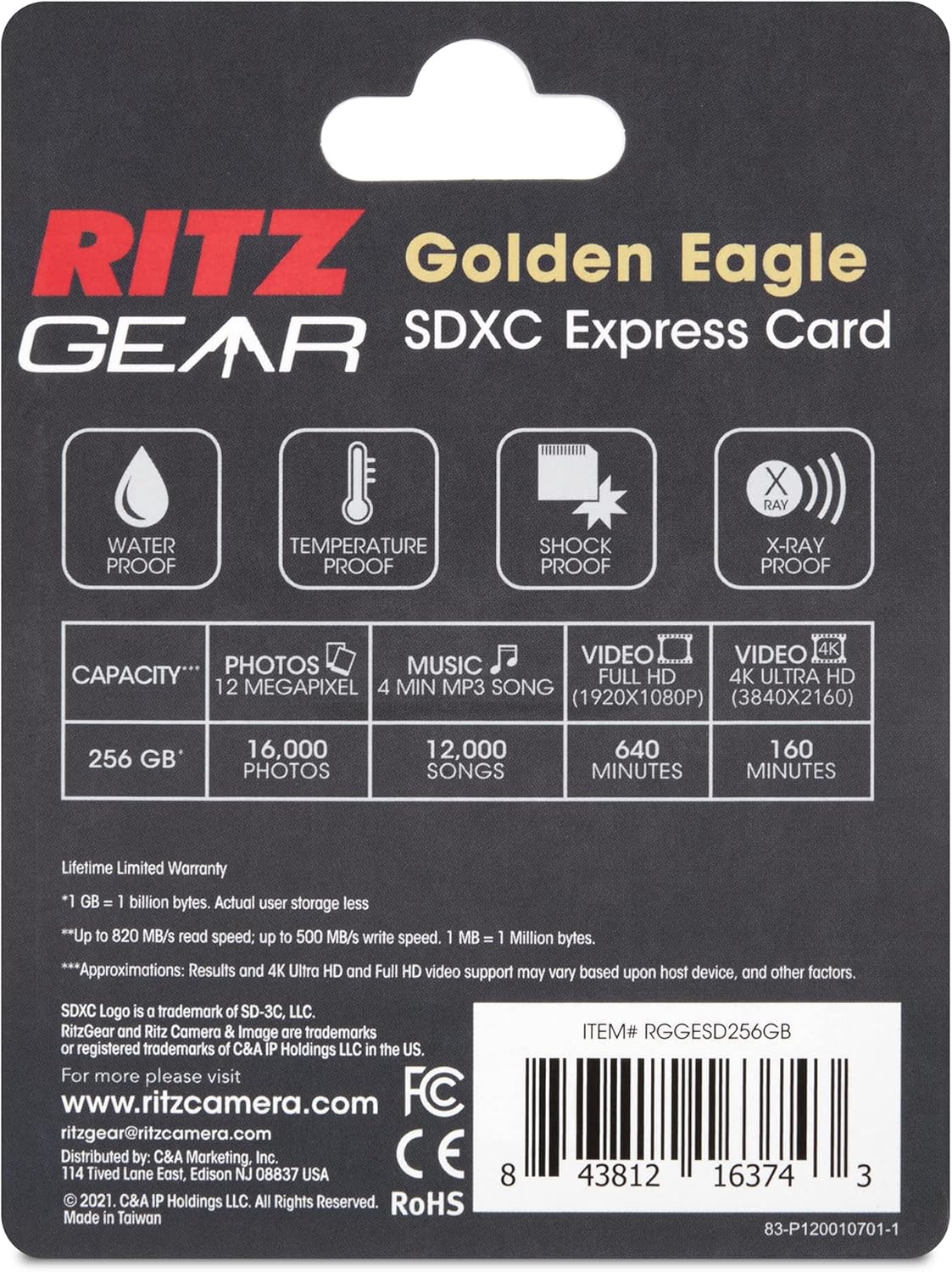 256GB SD Express Card with Reader Z6972