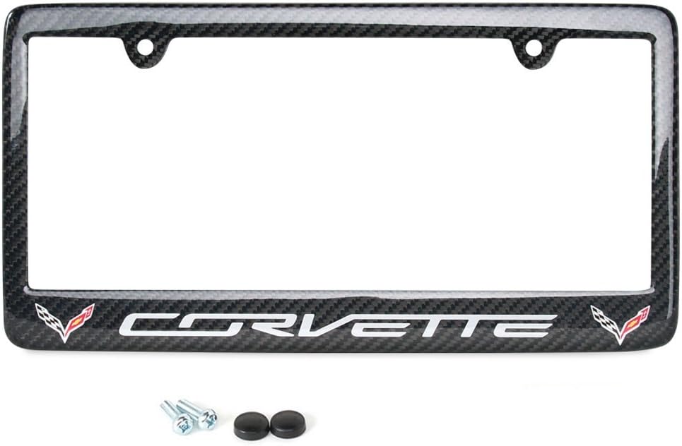 Carbon Fiber License Plate Frame Pack of 2 Q29573
