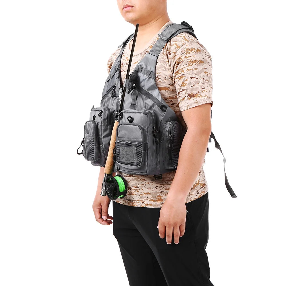 Padded Fishing Life Jacket Floatation Device D83470