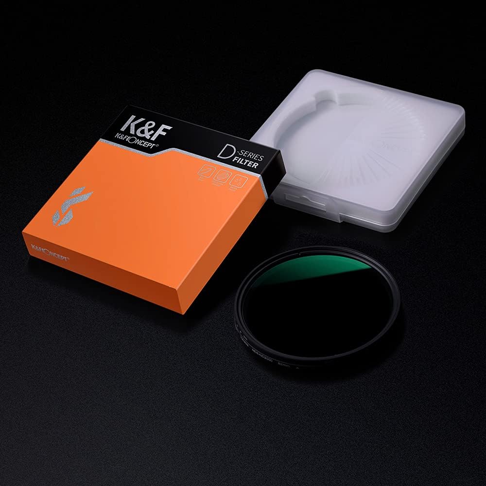 82mm Variable Neutral Density Filter ND8-ND2000 (3-11stop) Adjustable ND Filter, Pack of 2 X4775