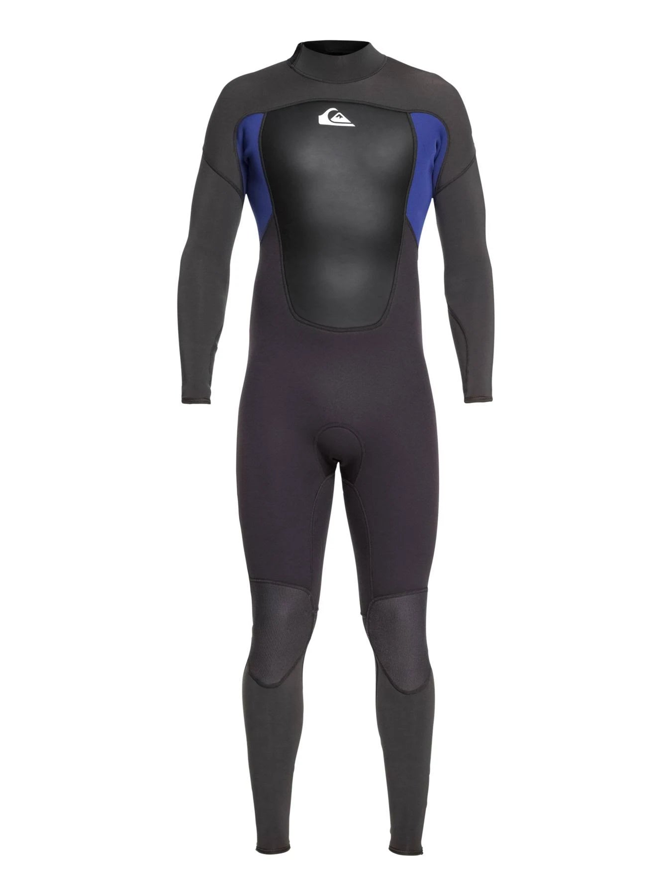 Jet Black Nite Blue 3/2mm Back Zip Mens Wetsuit I856