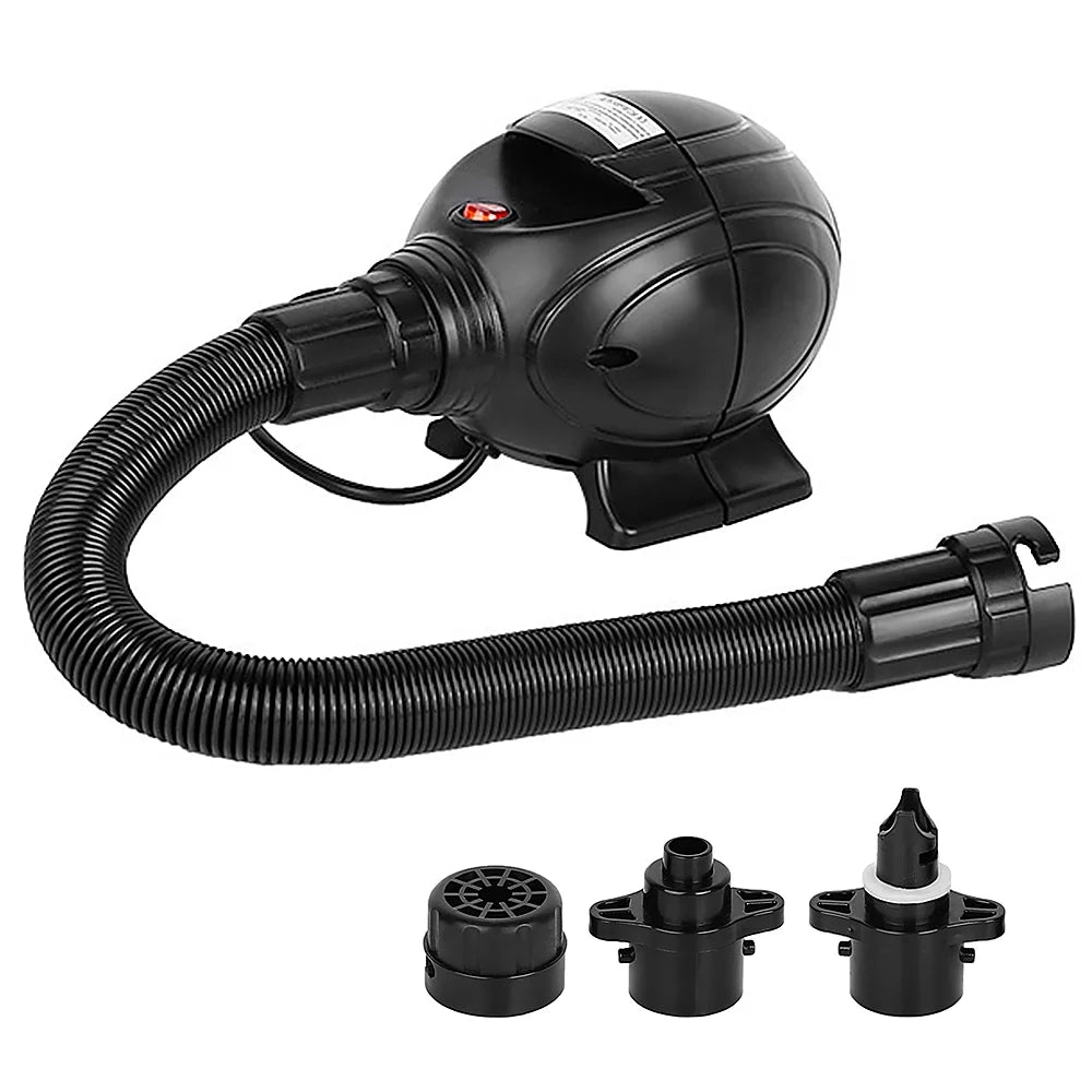 Portable 800W Electric Air Pump Inflator Deflator with 3 Nozzles P85309