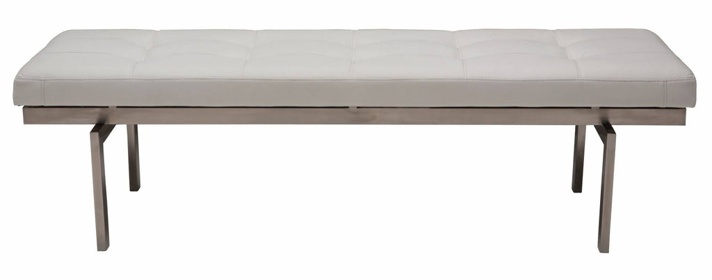 White Louve Bench J505