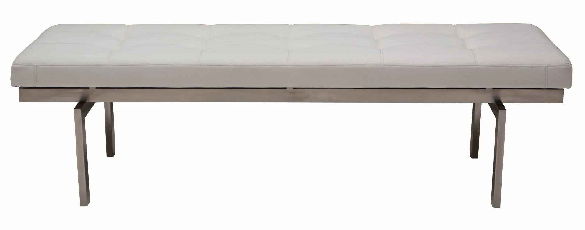 White Louve Bench J505