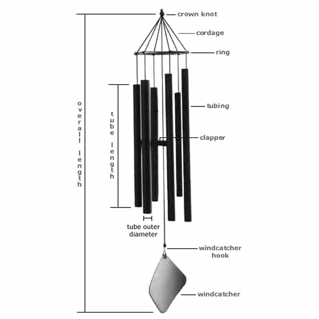 Japanese Mezzo Wind Chime U7655