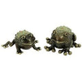 Hand Painted Frog Salt & Pepper Shakers M822