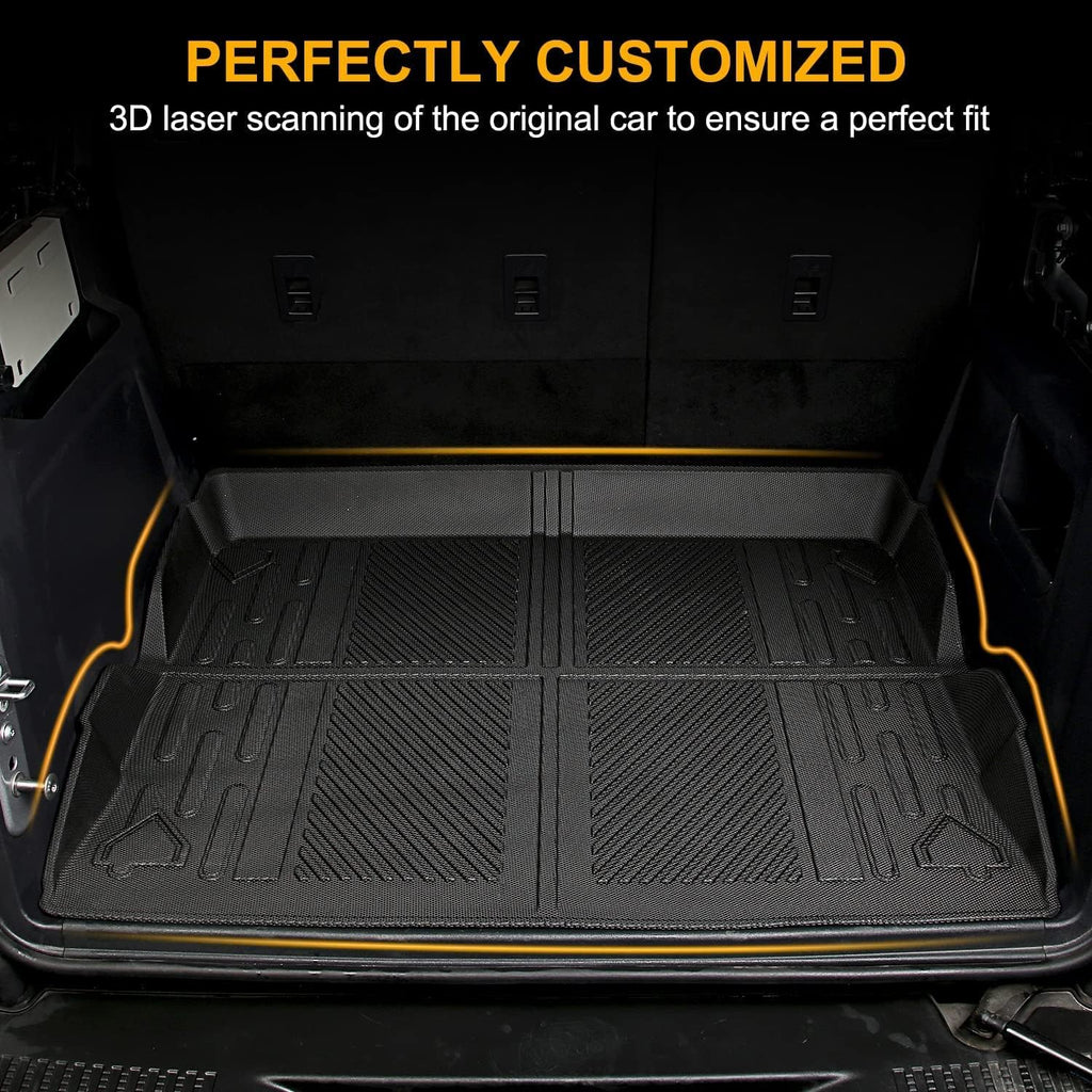 Cargo Liner for Ford Bronco 4-Door All Weather Cargo Mat W3358