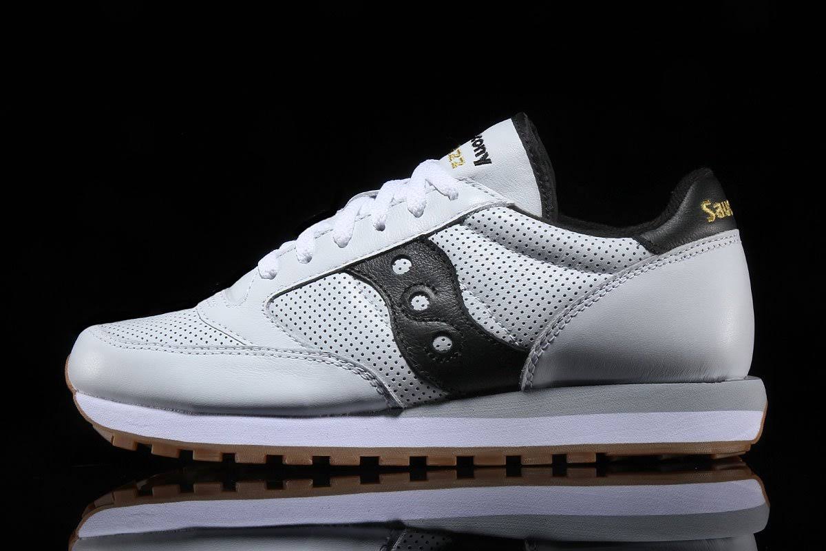 White Black Saucony Jazz Sneakers L40798