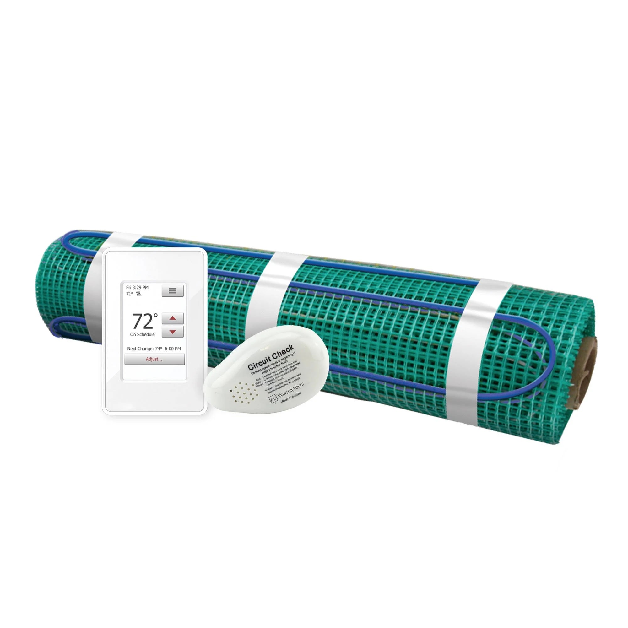 Floor Heating Kit with Touch Screen Thermostat R890