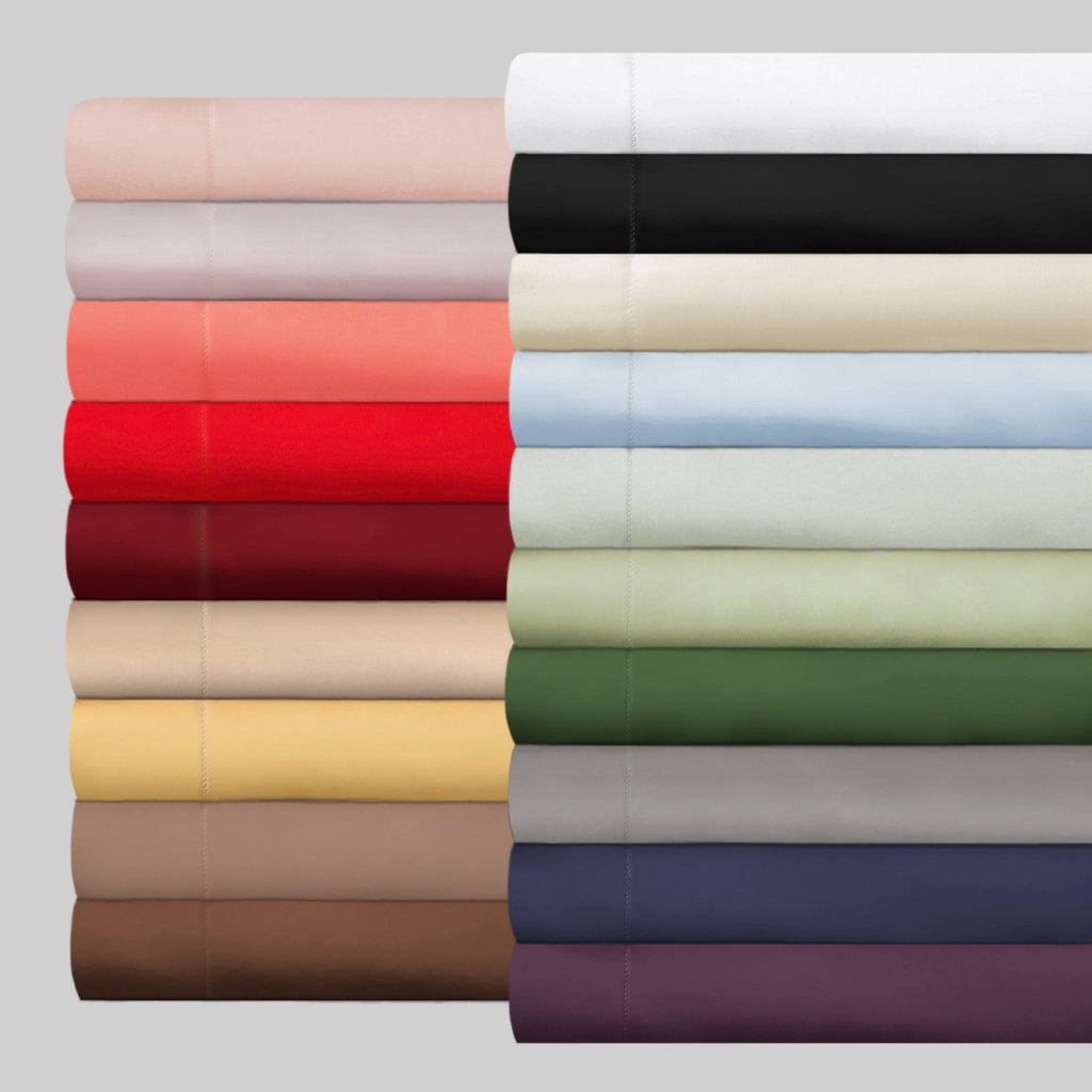 300 Thread Count Cotton Solid Duvet Cover Set King/California King Green H674310