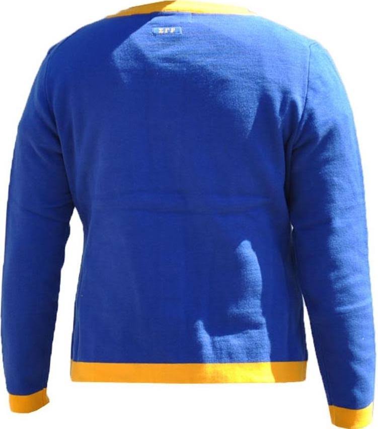 Royal Blue Heavy Weight Ladies Cardigan X972