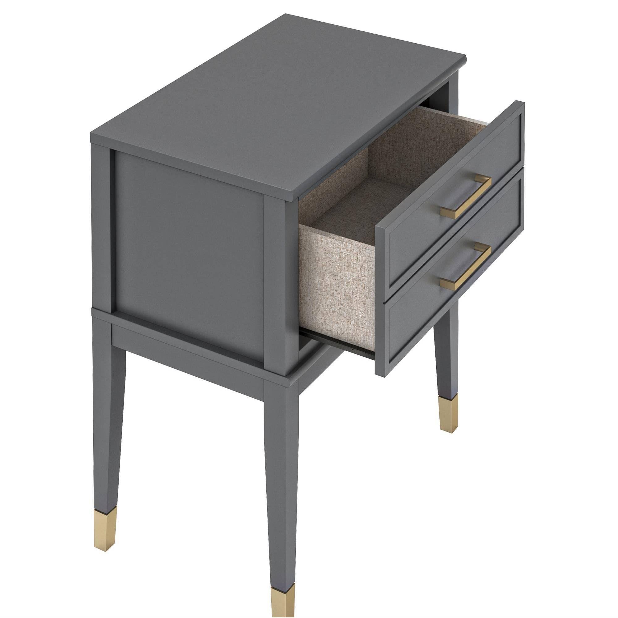 Gray End Table L829