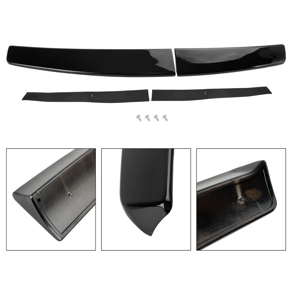 Gloss Black Rear Twin Barn Door Trunk Spoiler C460593