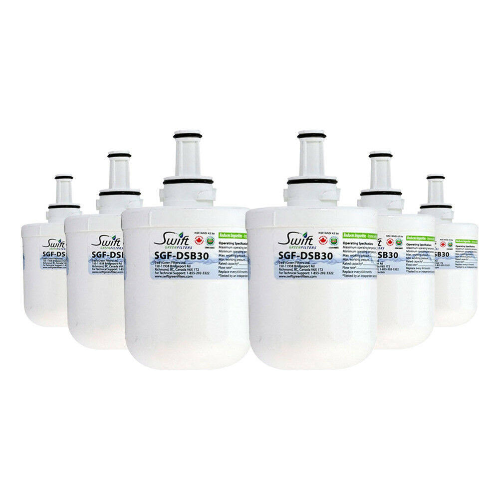 6 Pack Refrigerator Water Filter Q81339