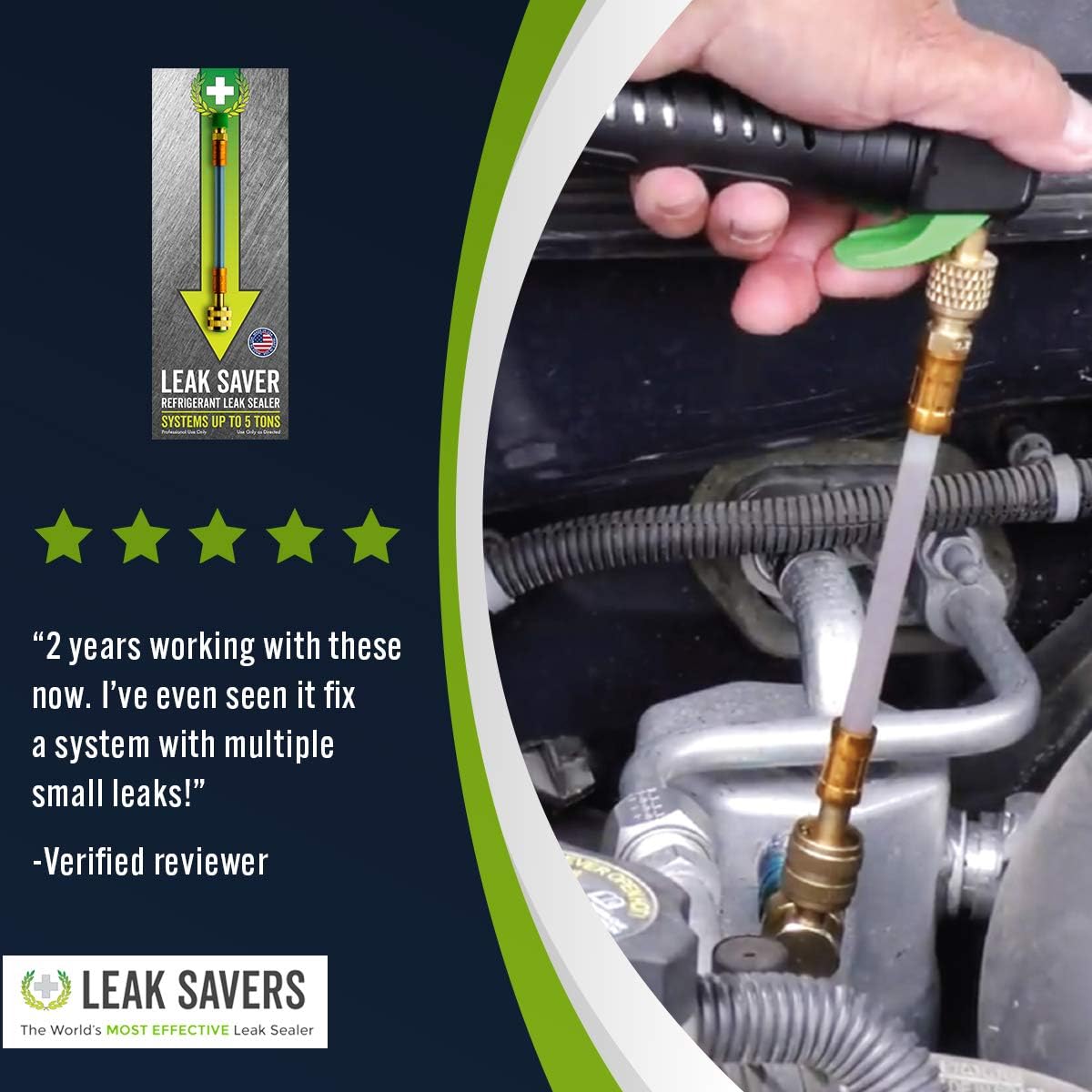 Refrigerant Leak Sealer for Air Conditioner and Refrigeration Systems G58453