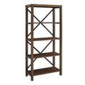 Dark Walnut Bookcase N273