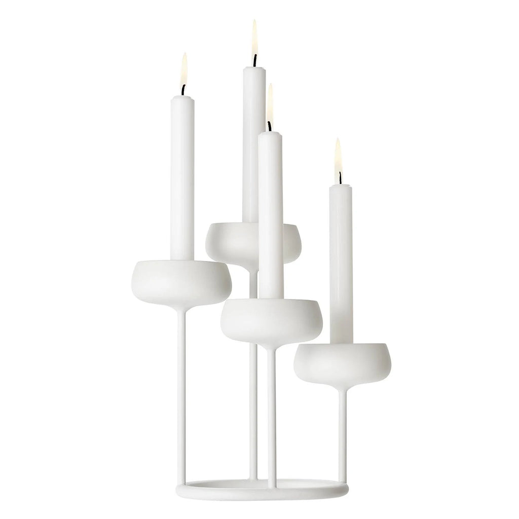 White Candelabra H68091