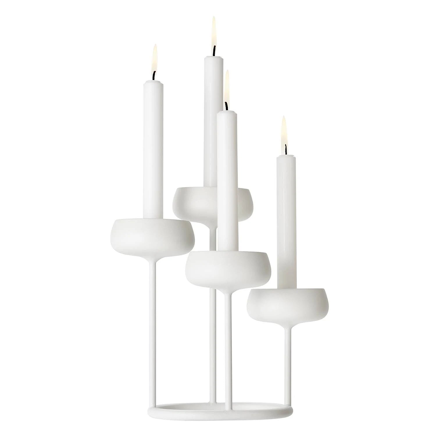 White Candelabra H68091
