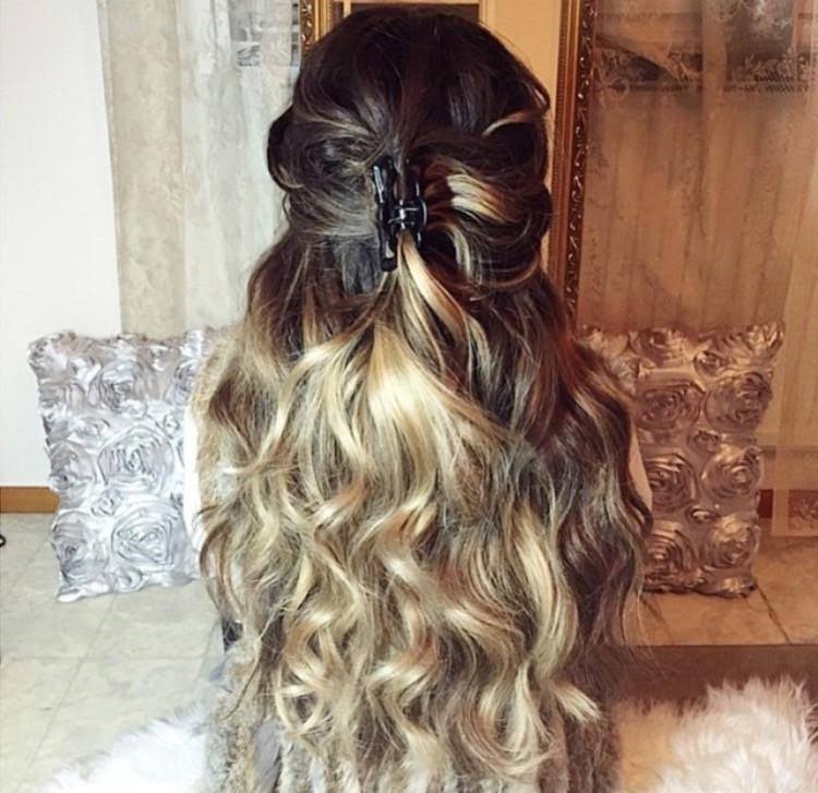 22x22 Ombre Hair Extensions Mochachino Brown/Dirty Blonde B9593
