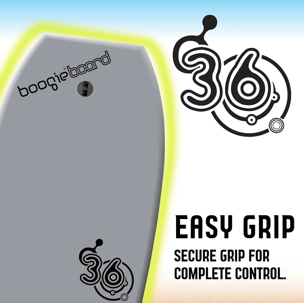 36" XPE Deck HDPE Bottom Body Board with Wrist Leash N838
