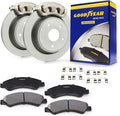 Front Brake Calipers Rotors Ceramic Pads C993314