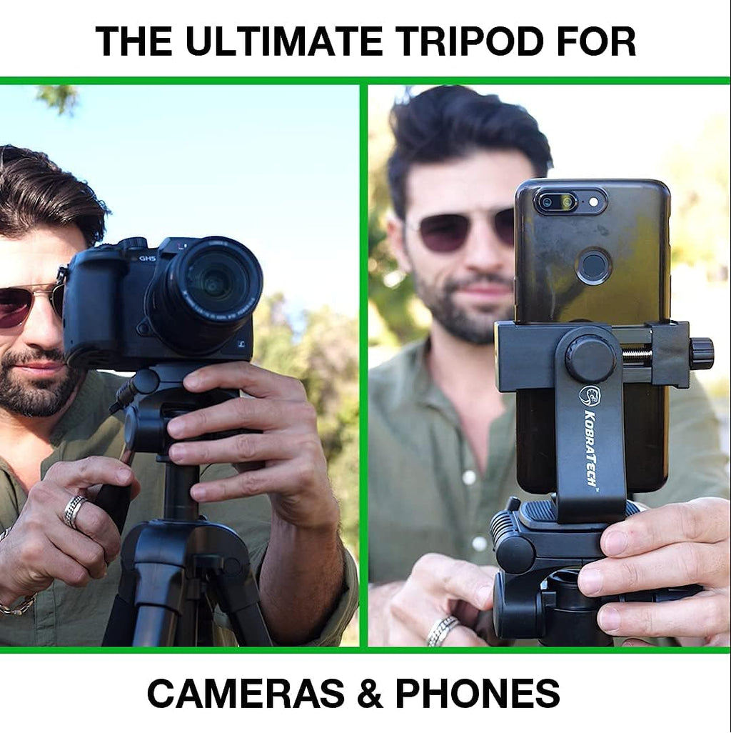 70 Tripod with Bluetooth Remote Shutter, Monopod Pack of 2 B502047