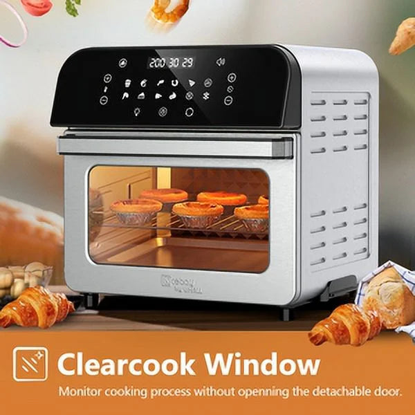 12QT 12-in-1 Air Fryer Convection Oven with Accessories R17676