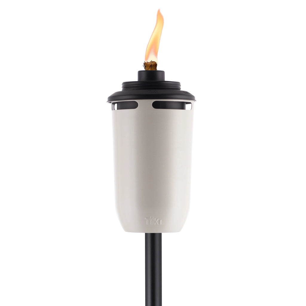 2-Pack 65 inch Metal White Torches I934