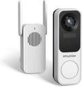 Wireless 2K Doorbell Camera with Base Station, Night Vision, Two-Way Audio T85720