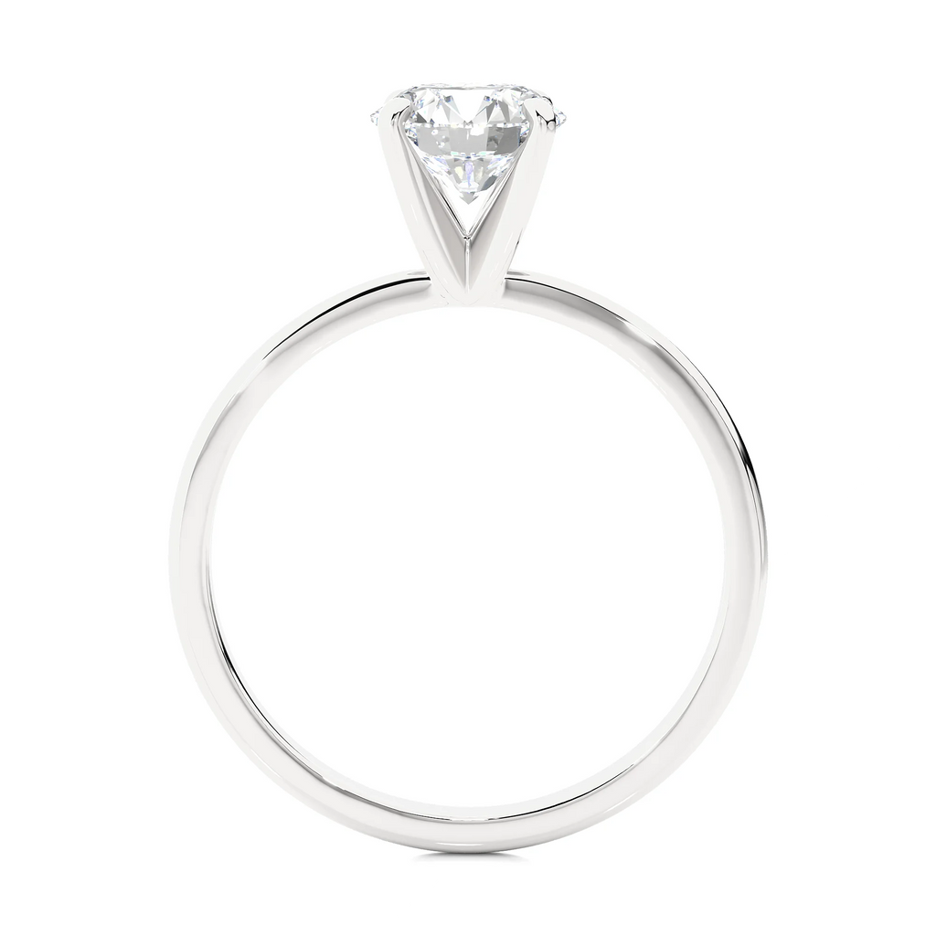 14k White Gold Solitaire Engagement Ring F582422