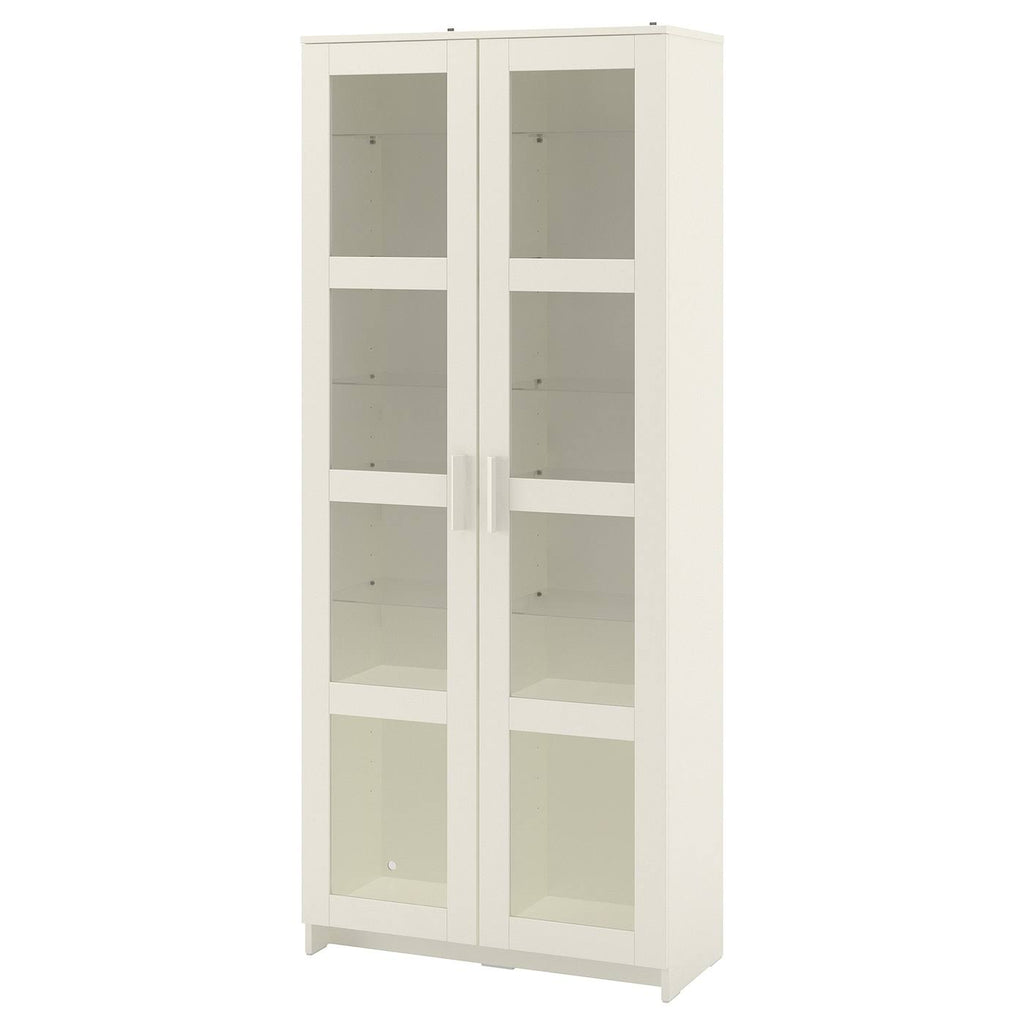 Glass-Door Cabinet, White L5918