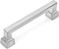 10 Pack Satin Nickel Cabinet Hardware Handle Pull 3-3/4 Inch Hole Centers J1508