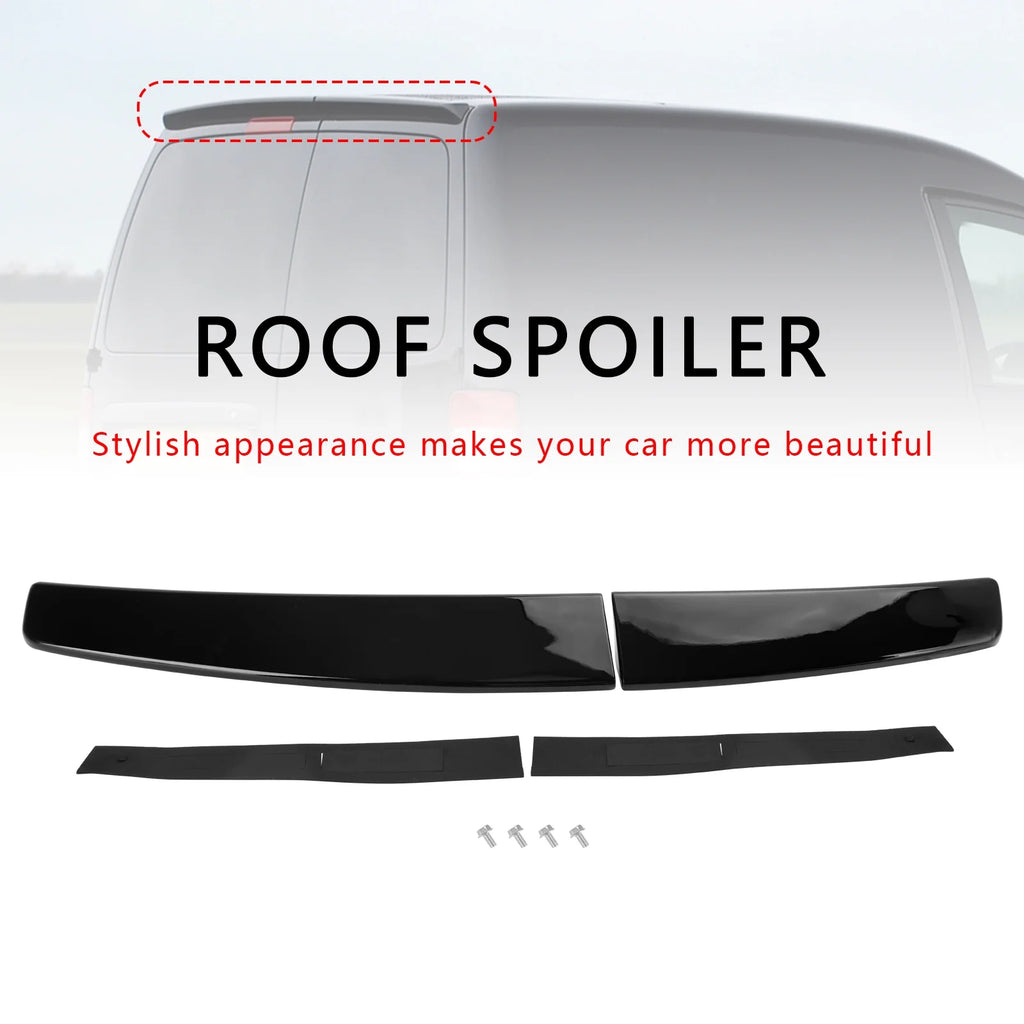 Gloss Black Rear Twin Barn Door Trunk Spoiler C460593