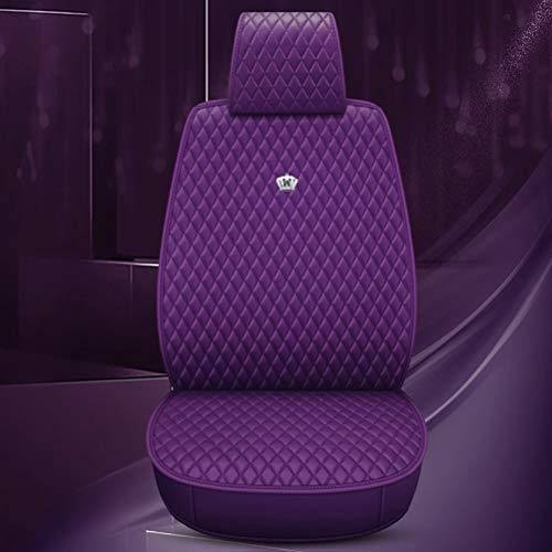 Leather Auto Seat Covers 9pcs Front Rear Seat Covers B765736
