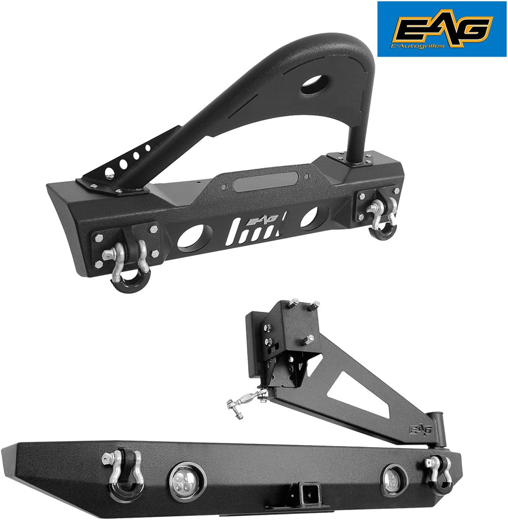 Front Bumper with Tire Carrier Combo M589