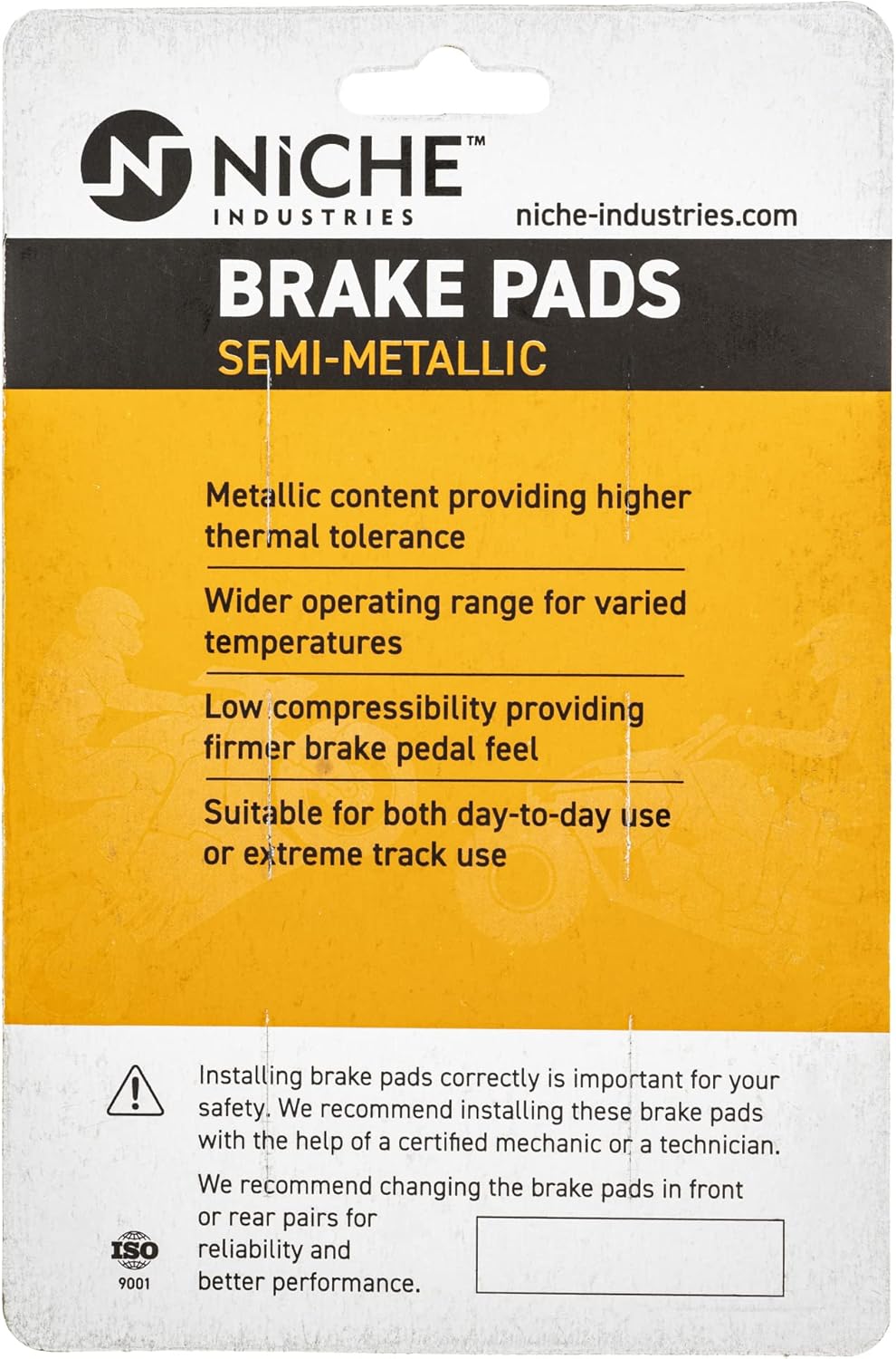 Complete Brake Rotor Pad Semi Metallic Kit For Polaris Ranger 500 570 Sportsman 500 450 700 ETX X2 570 ATV F6829