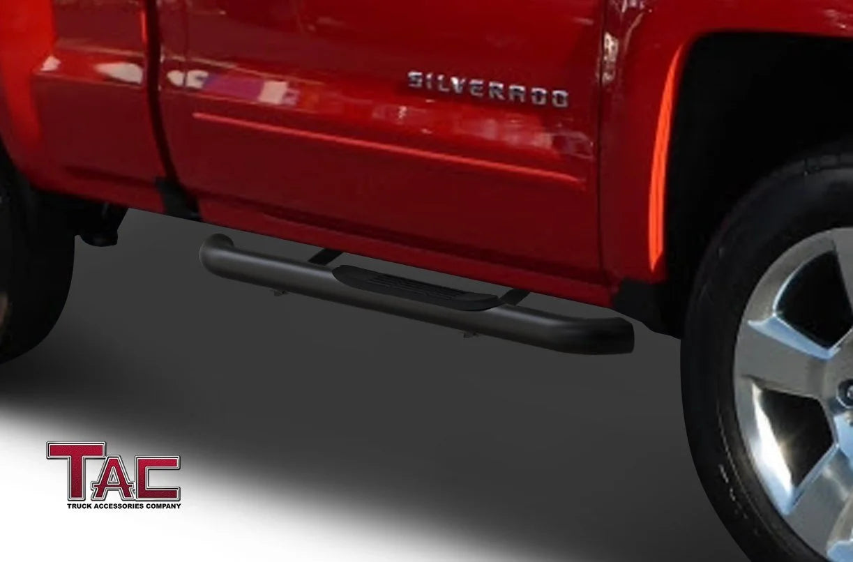 3" Side Steps Black Side Bars Nerf Bars Running Boards F9263
